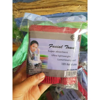 KHĂN MẶT CAO CẤP VINH LÝ ( 100%COTTON)