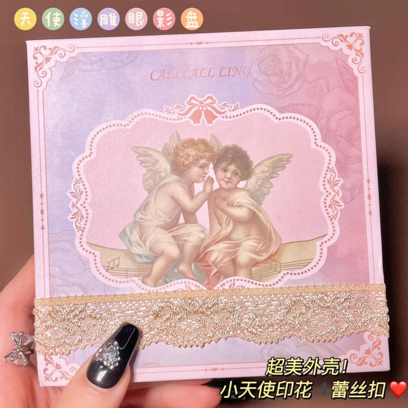 Bảng Phấn Mắt 10 Màu Sắc Hiệu Ứng Lì/ Ánh Nhũ Lâu Phai Mờ/Matte