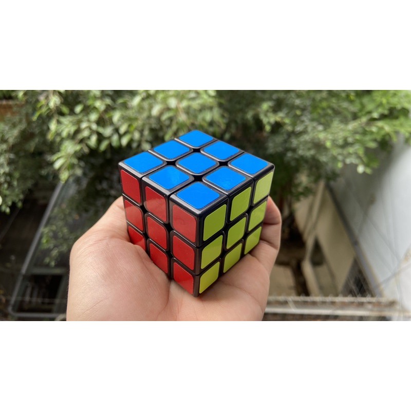 ( CÓ HƯỚNG DẪN ) Rubik 3x3 - Shengshou Legend Viền Đen Sticker Trơn