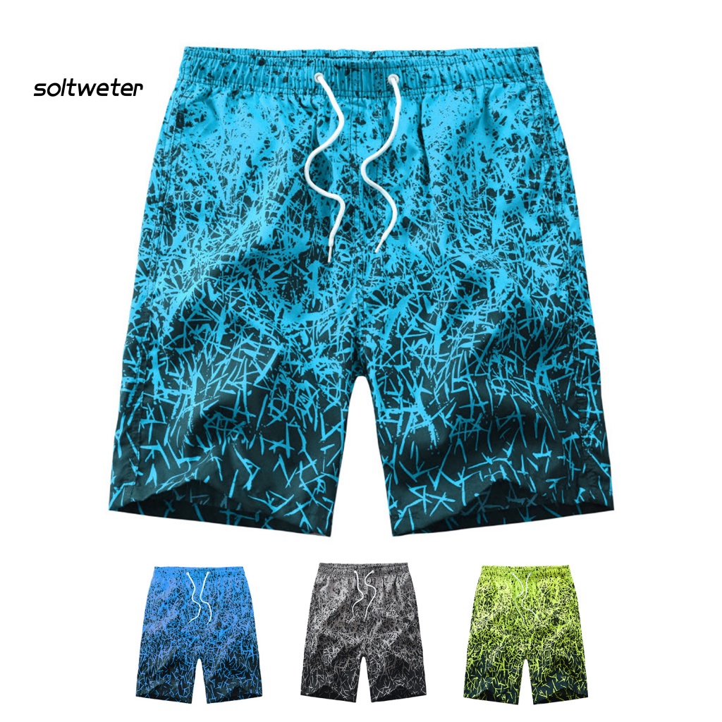 Quần Bơi Ngắn Nhanh Khô Thời Trang Cho Nam