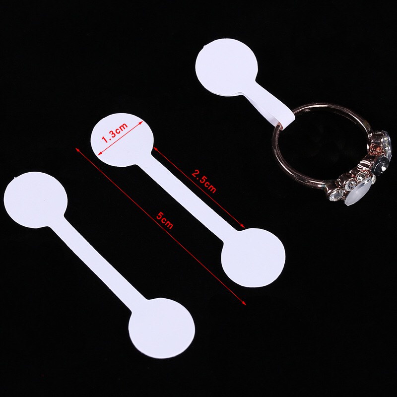 Tem dán vòng tay, vòng cổ, trang sức ghi giá, kích cỡ và tên sản phẩm