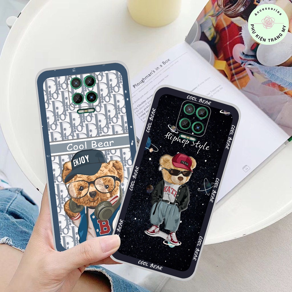 Ốp lưng Vsmart ARIS/ ARIS PRO bear brick, gấu cool bear thời trang cao cấp, ốp lưng dẻo RẺ BỀN ĐẸP