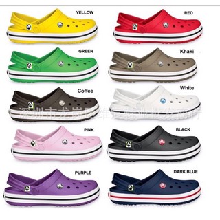 Dép sục CROSS chống nước, siêu bền BAND + tặng 6 logo đính kèm siêu cute