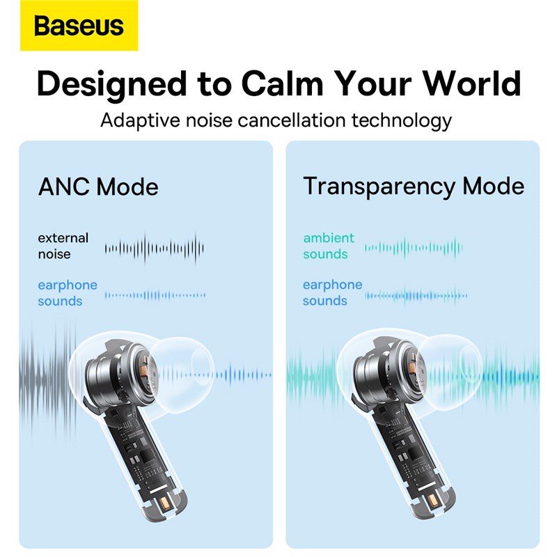 Tai nghe Bluetooth In-ear Baseus Bowie M2 True Wireless