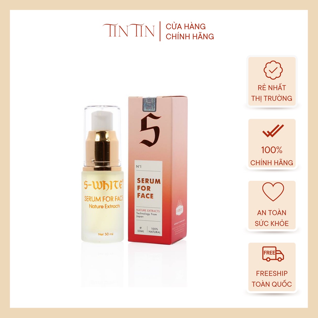 Serum Gừng Kích Trắng Face Swhite 50ml