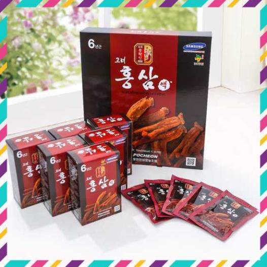 Nước Hồng Sâm POCHEON Hàn Quốc hộp 30 gói * 70ml | BigBuy360 - bigbuy360.vn