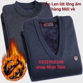 Áo Len Lót Lông trung niên hàng quảng châu