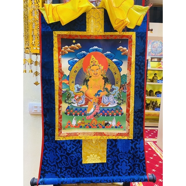 [PBMC] Tranh Thangka gấm size trung(45x80cm)