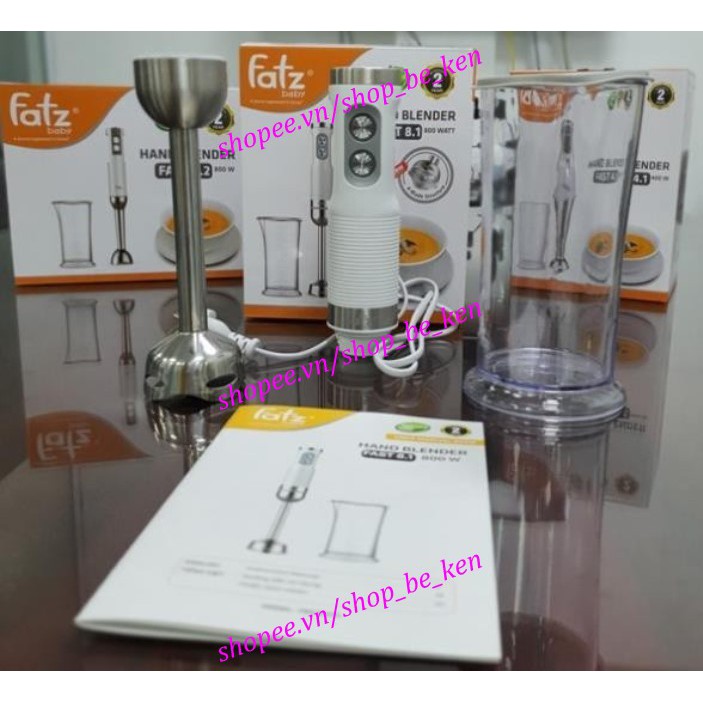 Máy xay cầm tay 800W Fatzbaby - FAST 8.1 - Fatz FB5350TL