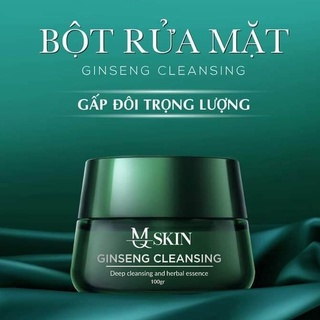 Bột Rửa Mặt Nhân Sâm Mqskin 100g