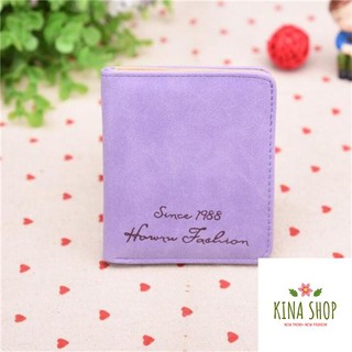 Ví nữ cầm tay dáng ngắn hàn quốc since 1988 horrow fashion wl11