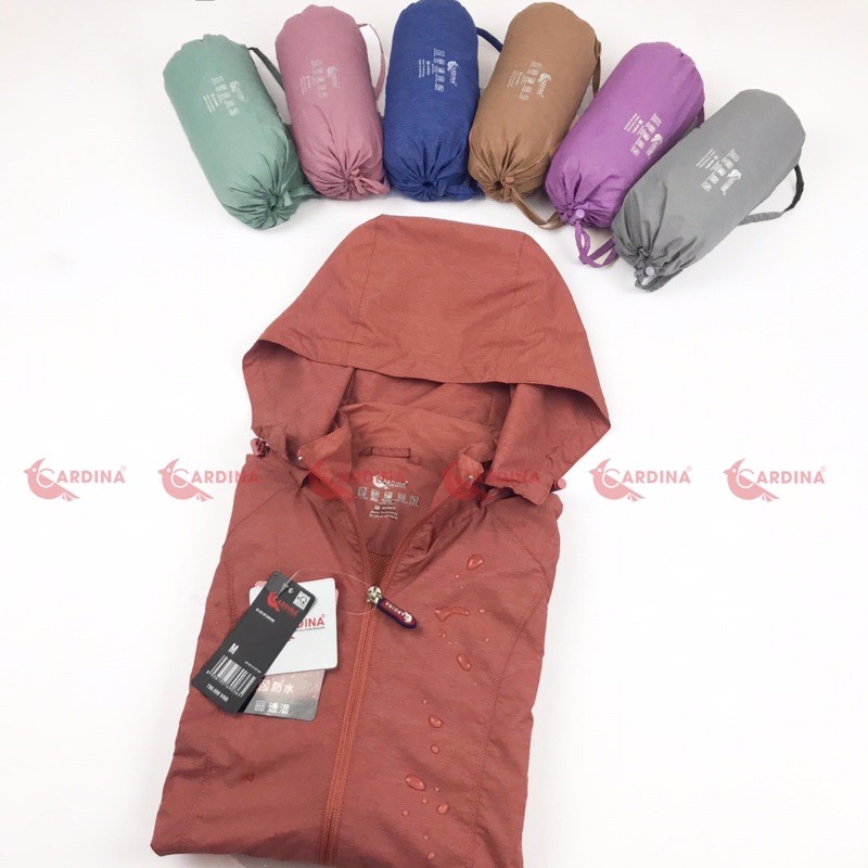 Áo gió nữ 2 lớp Cadina