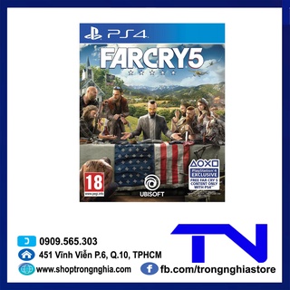 Đĩa Game PS4 - Far Cry 5