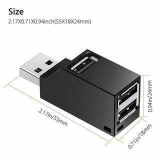 Hub chia 3 cổng Usb 3.0 / 2.0 tốc độ cao cho PC laptop