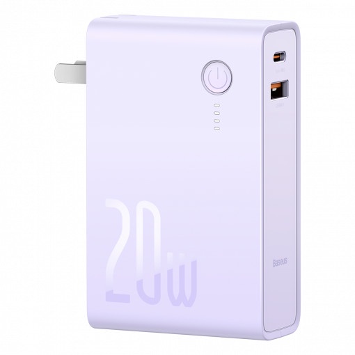 Sạc dự phòng 20W Baseus Power Station 2 Power Bank Adaptor 10000mAh