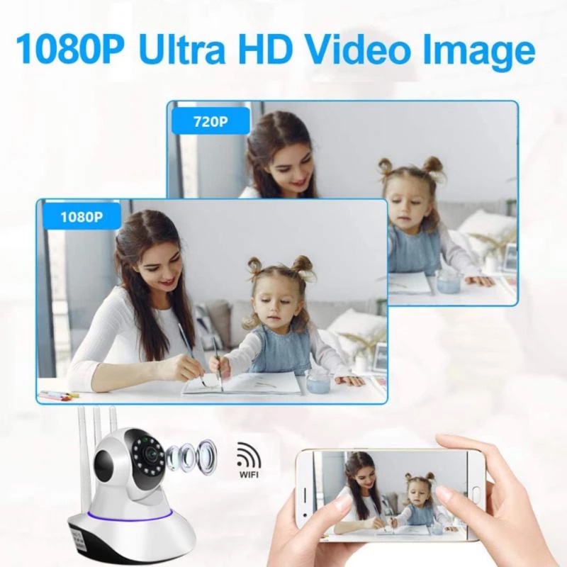 Camera An Ninh Không Dây Thông Minh 3MP 1080P 5G WIFI PTZ