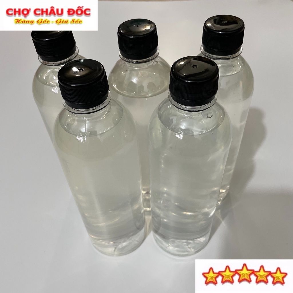 Chai 500ml Giấm Chuối Nguyên Chất Châu Đốc Lên Men Tự Nhiên