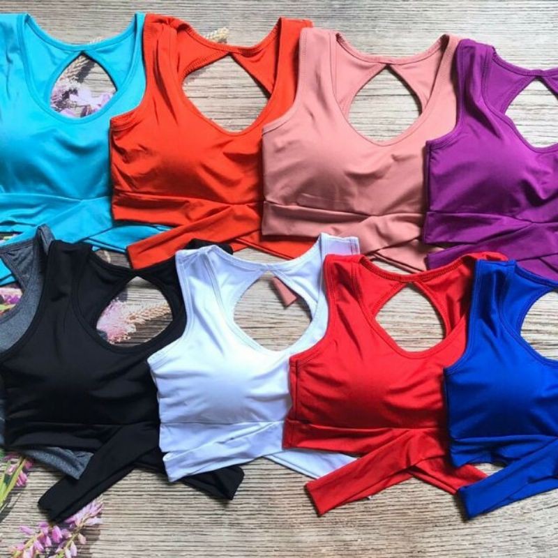 áo croptop tập gym yoga