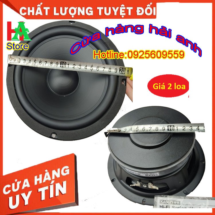 Loa bass 20 KASUN từ 140 coil 35 - giá 2 loa