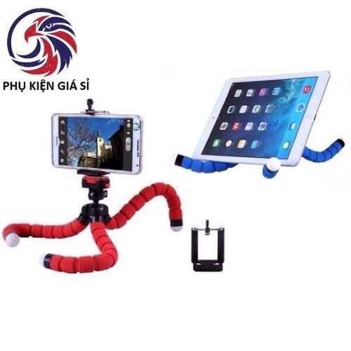 Kẹp Điện Thoại Tripod Hình Bạch Tuộc Đa Năng, Nhỏ Gọn