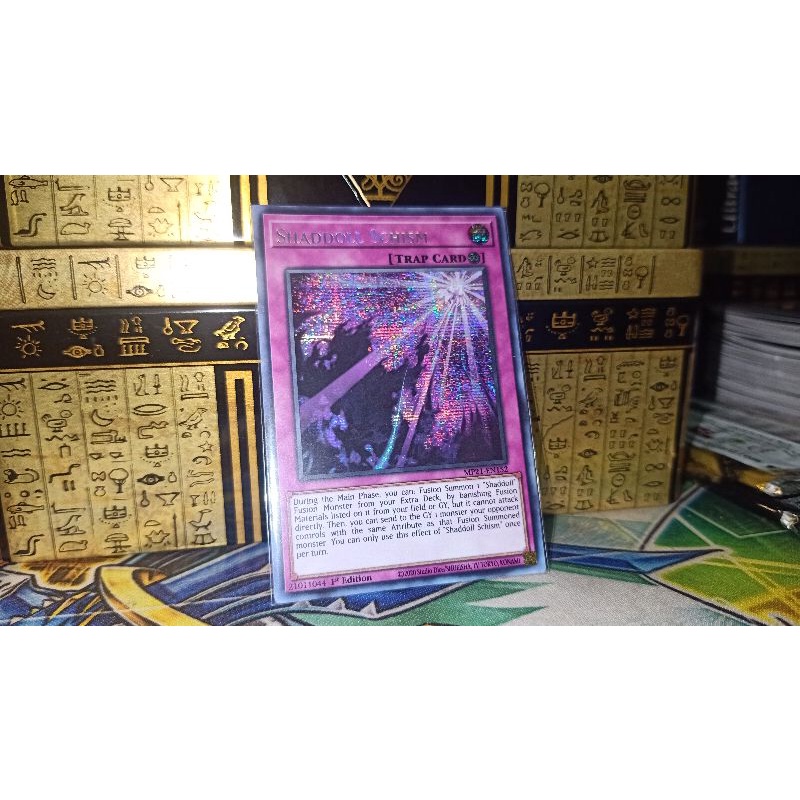 [KN yugioh shop] thẻ bài: Shaddoll Schism - MP21-EN152 - Prismatic Secret Rare 1st Edition