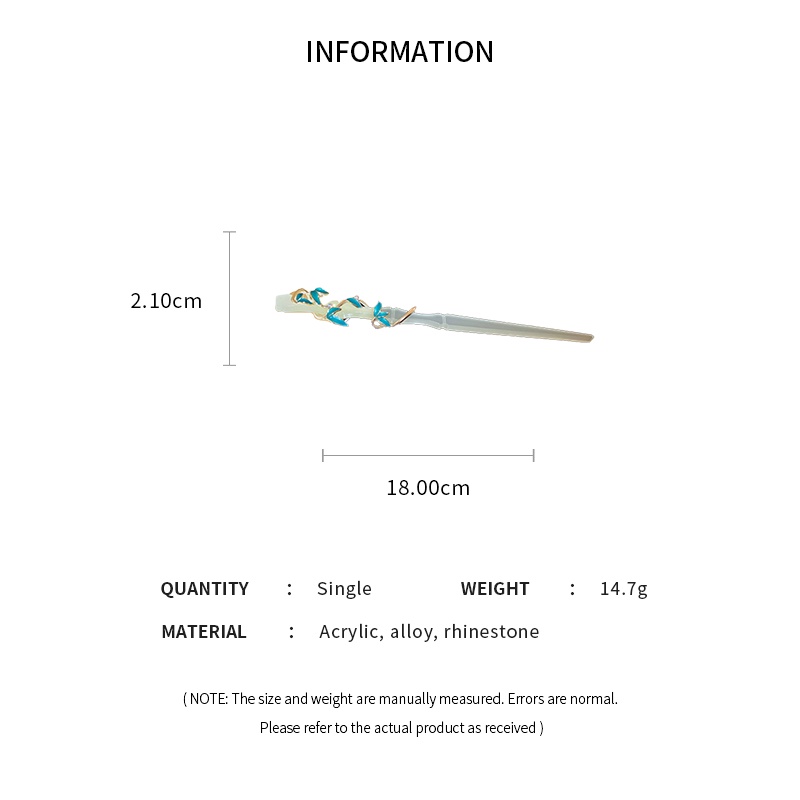Kẹp Tóc Bằng Tre Phong Cách Trung Hoa Cổ Điển Hợp Thời Trang