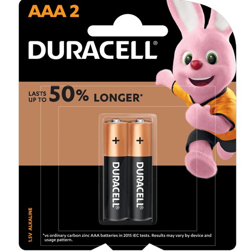 [Mã LIFE2410K giảm 10K đơn 20K] Pin AAA Duracell MN2400 vỉ 2 viên