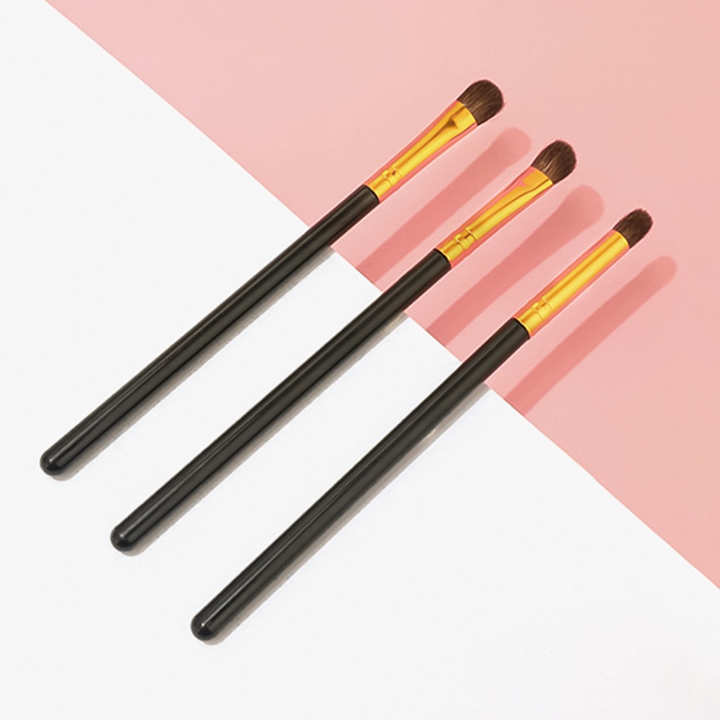 Bộ 3 Cọ Trang Điểm Mắt Chuyên Nghiệp Dễ Dàng Mang Theo