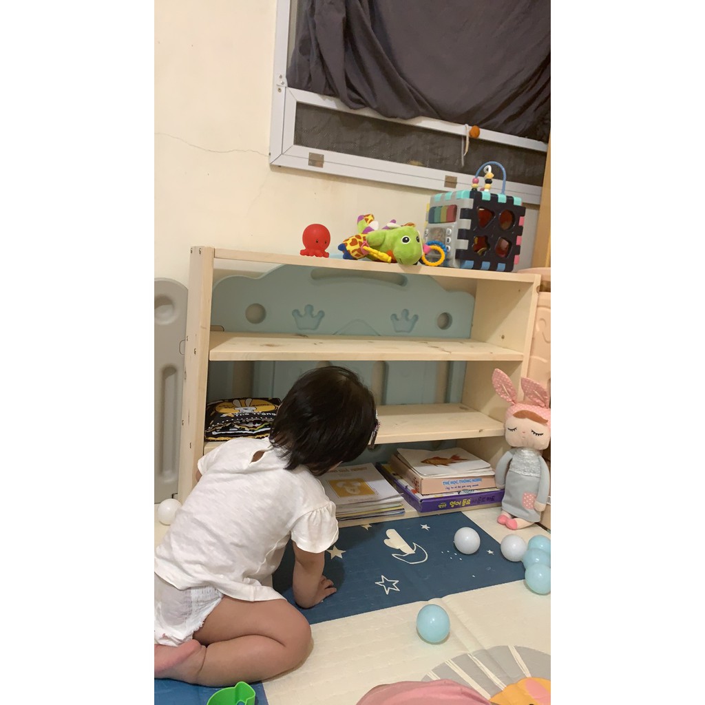 Kệ đựng Đồ Chơi Montessori 3 Tầng cao cấp