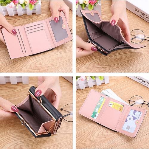 [FREESHIP Từ 50k TOÀN QUỐC] BÓP ví nữ MINI Da Thật - Ví nữ NGẮN NHỎ GỌN DỄ BỎ TÚI ,THỜI TRANG CAO CẤP GIÁ RẺ | BigBuy360 - bigbuy360.vn