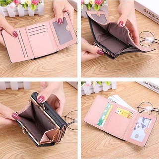 Bóp nữ nhiều ngắn thẻ- Ví Mini Ngắn Đẹp Cầm Tay KHÓA MONKEY, THỜI TRANG CAO CẤP Sang Trọng Phong Cách Hàn Quốc