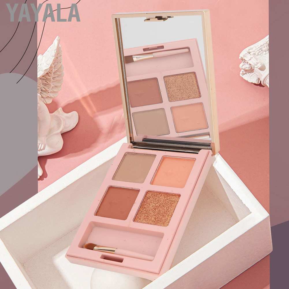 Bảng phấn mắt Yayala MACKANDY 3.8g sắc tố cao lâu trôi
 | BigBuy360 - bigbuy360.vn