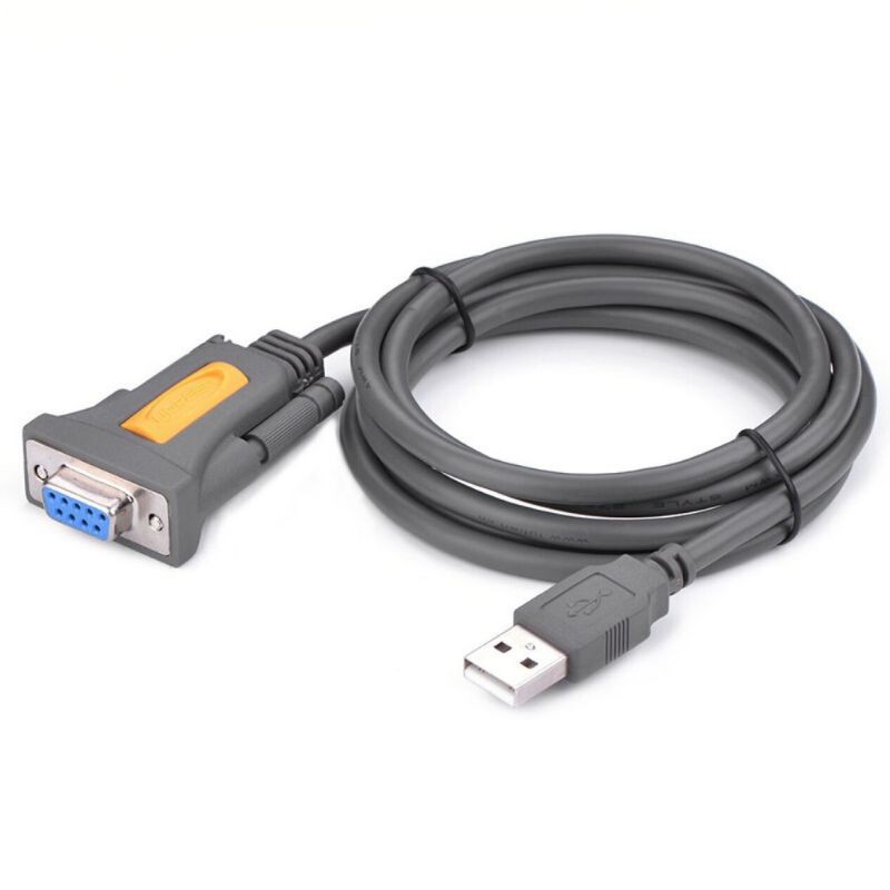 Cáp chuyển đổi USB sang Com RS232 (DB9) dài 1,5M cao cấp UGREEN 20201 - Hàng Chính Hãng Bảo Hành 18 Tháng