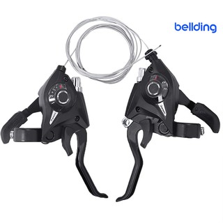 Set 1 cặp tay thắng 7 / 21 tốc độ cho xe đạp leo núi