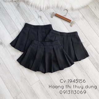Chân váy xếp ly basic dễ phối đồ
