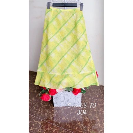 Chân váy chất chiffon- von