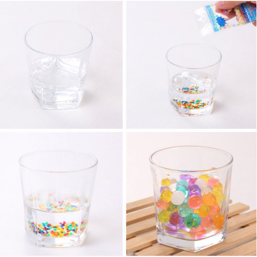 Hạt tinh thể trồng cây, trang trí lọ hoa - túi 100 viên | BigBuy360 - bigbuy360.vn