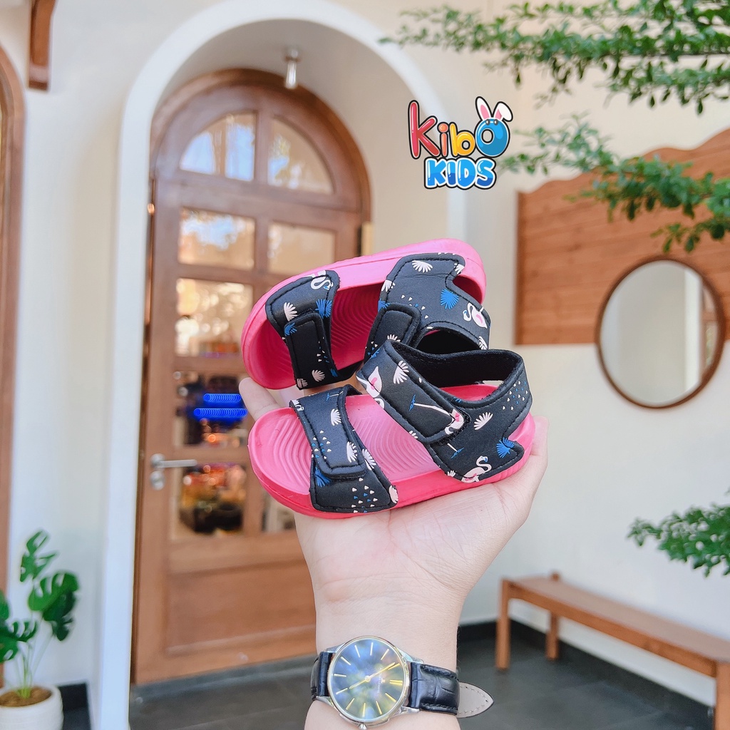 Sandal Xốp Cho Bé Gái Siêu Nhẹ Siêu Bền Hoạ Tiết đáng yêu SA409