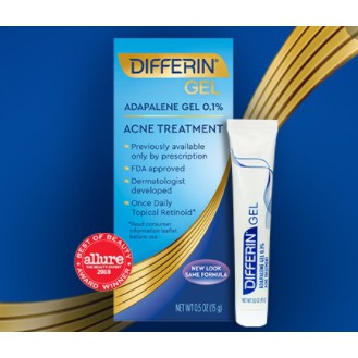 [Bản Mỹ có Bill] Kem mụn Differin Gel Adapelene 0.1% dạng gel mỏng nhẹ, ngăn ngừa mụn - MnB Store