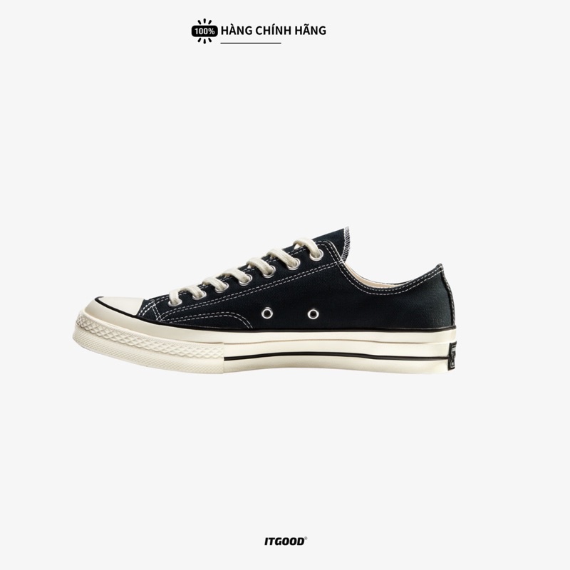 Giày Converse Chuck Taylor 1970's Black Cổ thấp  162058C