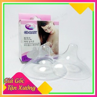 Hộp 2 núm trợ ti gb baby hàn quốc