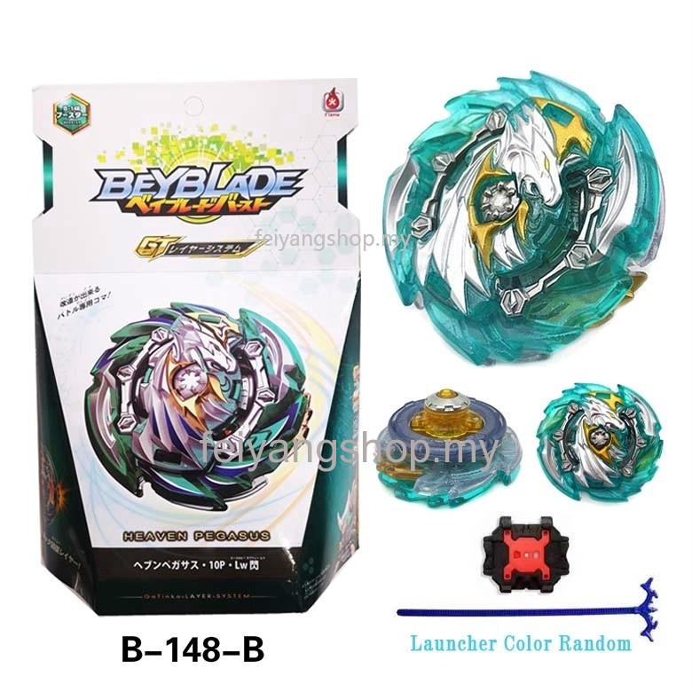 Beyblade Con Quay Đồ Chơi Beyblade Burst Gt B-148 Heaven Pegasus.10P.Lw Sen B-145 Dx Diabolos B-149 Gt