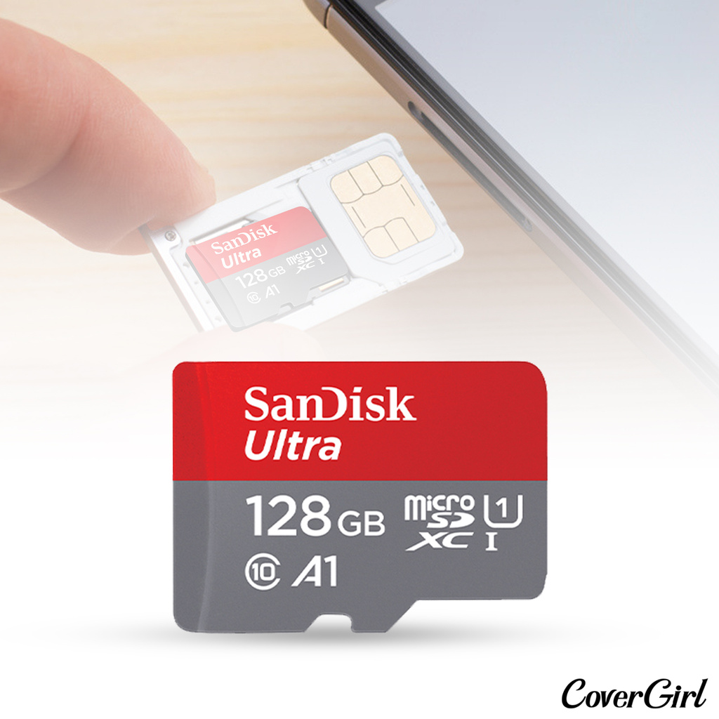 SANDISK Thẻ Nhớ 64gb / 128gb / 256gb / 512gb Tf / Sd Siêu Mỏng Chống Thấm Nước