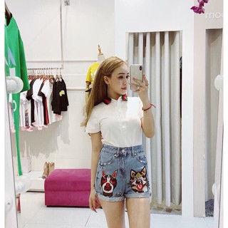 áo thun cổ trụ