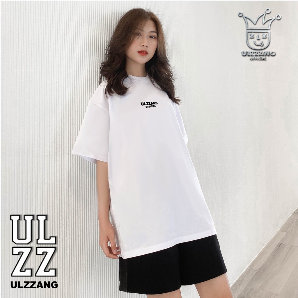 Áo thun unisex local brand ULZZ ulzzang basic form dáng rộng tay lỡ