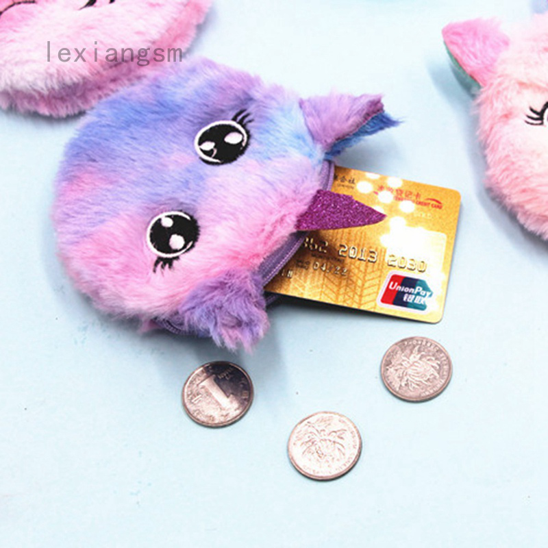 Cartoon character coin purse Cat and plush unicorn style Coin Purse