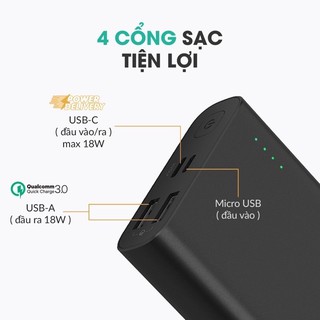 Sạc Dự Phòng Aukey PB-XD13 20000mAh