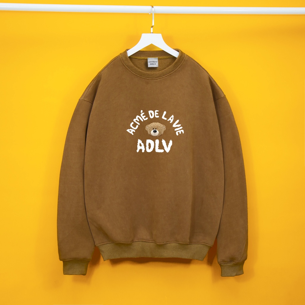 Áo Nỉ SWEATER ADLV GẤU Hogoto shop , áo nỉ bông sweater unisex nam nữ form rộng oversize chất liệu Cotton | BigBuy360 - bigbuy360.vn