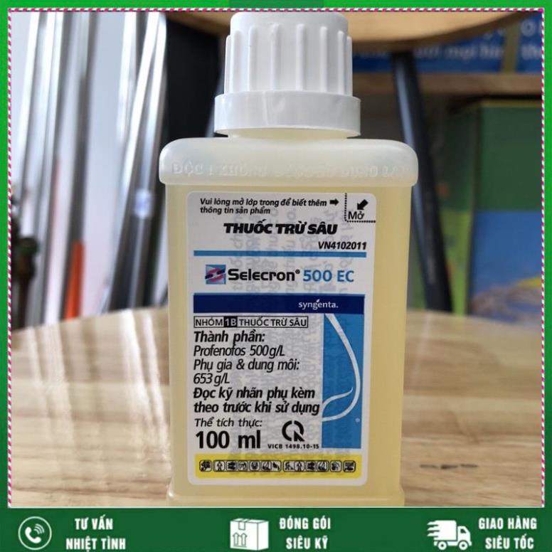 Chế phẩm sinh học SELECRON 500EC ,BoTrin chai 100ml trừ tất cả các loại sâu , rầy trên cây trồng VTNN NHẤT VIỆT