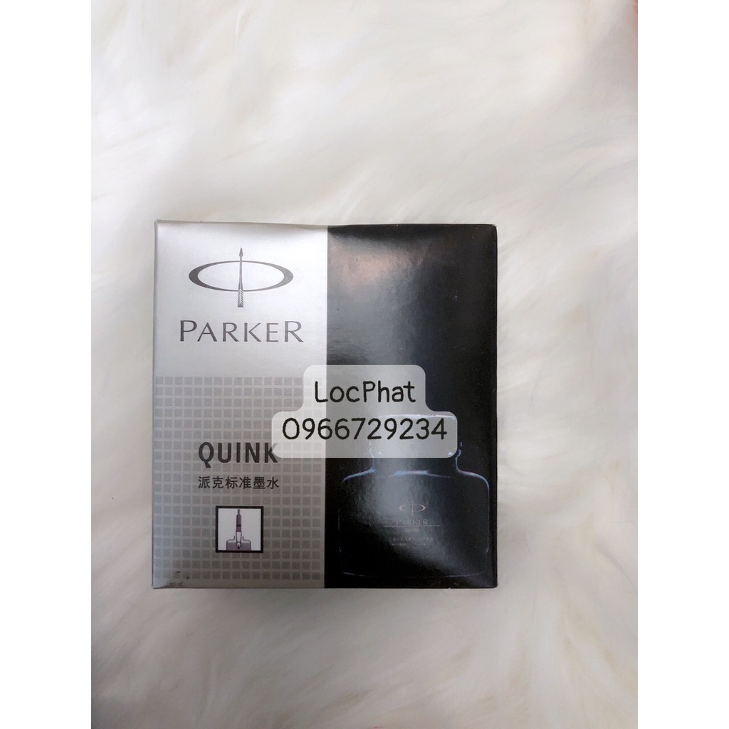 MỰC PARKER LỌ 57ML XANH TÍM ĐEN LOẠI XỊN